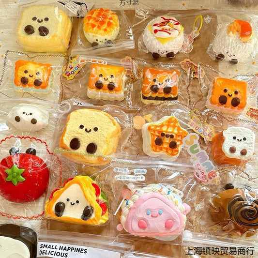 High Quality Slow Rebound Soft Clay Feel Stress Relief Toy Box